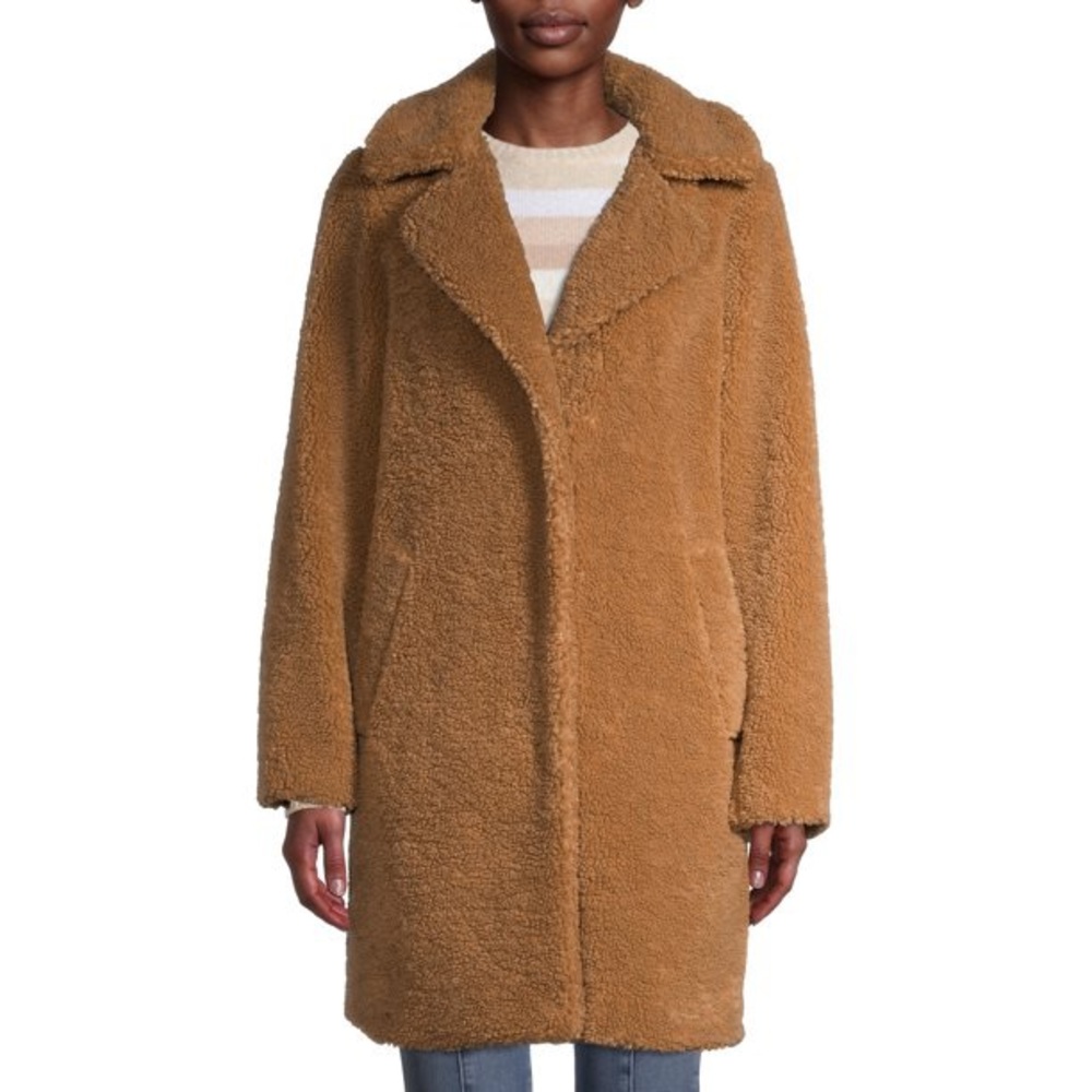 Time and Tru Teddy Overcoat.